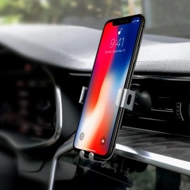 Suport Auto Ventilație CA56 Armură metalică pentru telefoane 3,5-6 inch