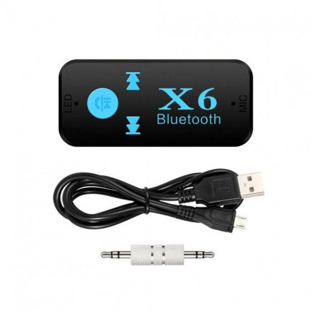 Receptor Bluetooth auto MRG MX6 cu jack 3.5 mm și handsfree