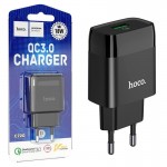 Încărcător AC Hoco C72Q Glorious QC3.0 18W negru