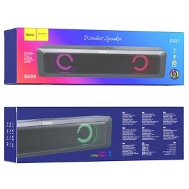 Difuzor portabil Bluetooth HOCO Sound Blaster RGB DS31 negru