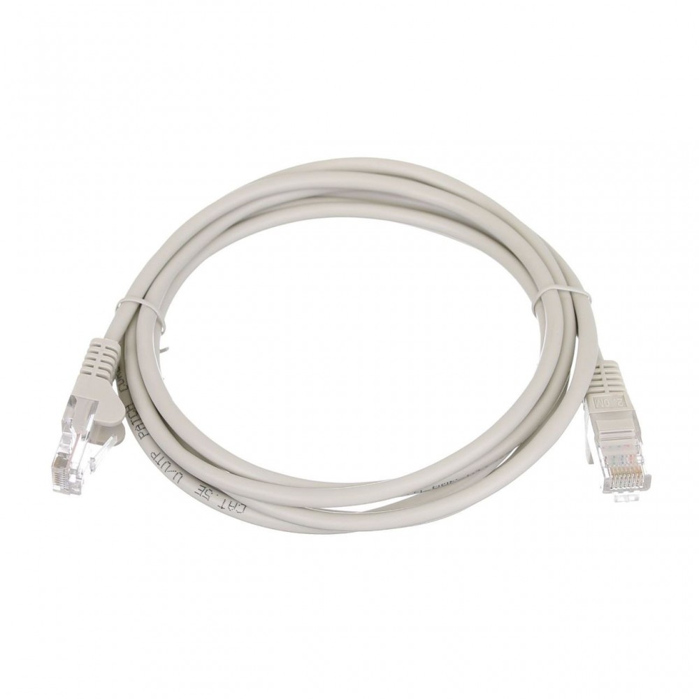 Cablu UTP CAT5 mufat pentru Internet 2 m