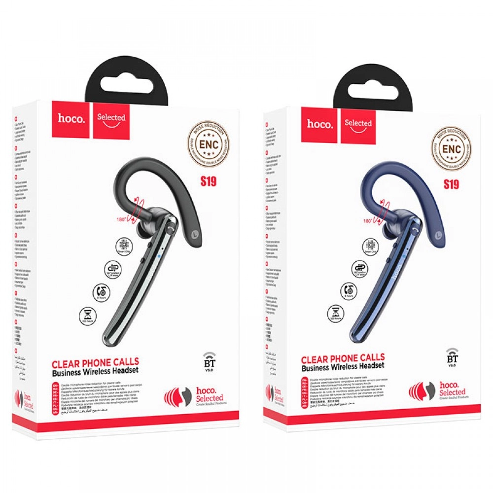 Căști fără fir Hoco S19 Heartful Bluetooth 5.0 și microfon ENC