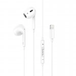 Căști Hoco M1 Max Bluetooth cu conector Lightning, albă
