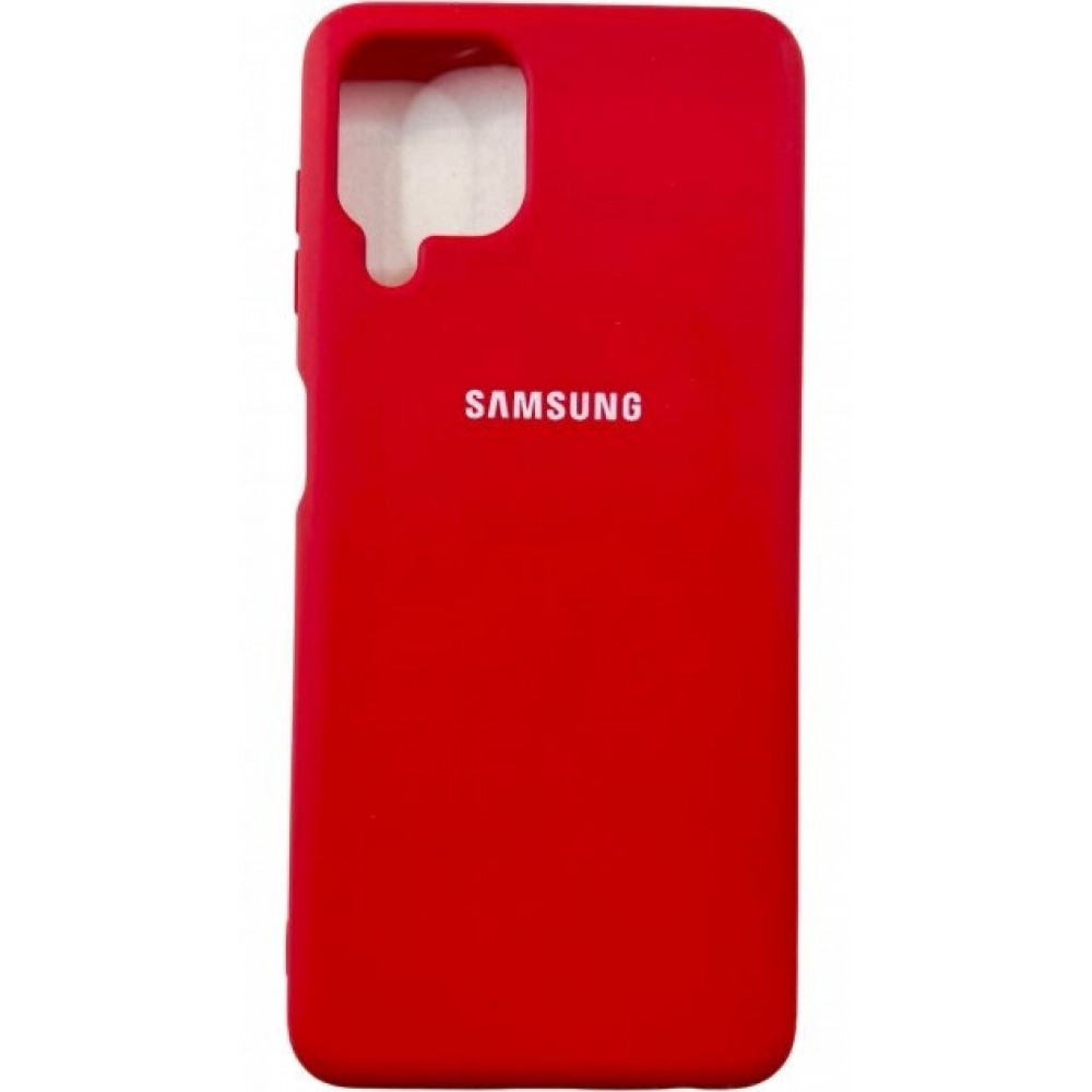 Husa spate cu logo pentru Samsung Galaxy A42 Roșie