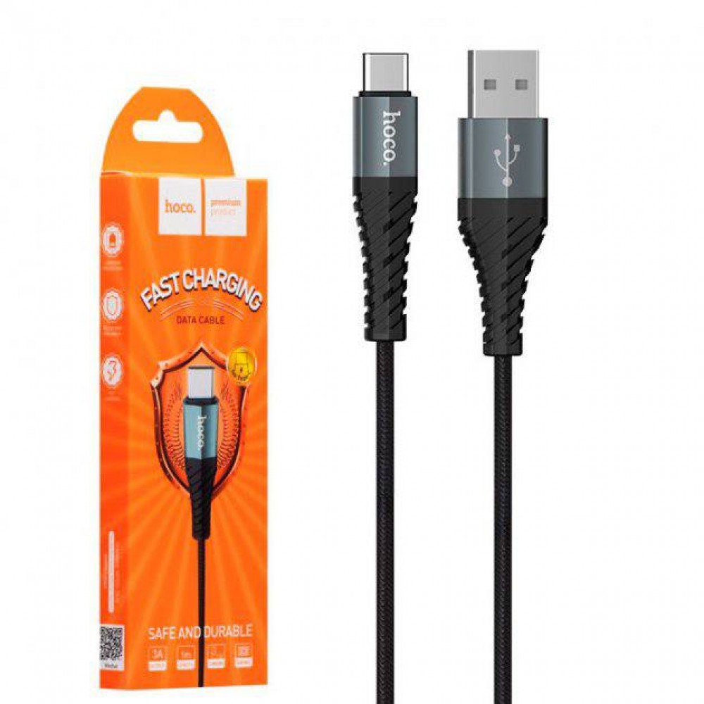 Cablu USB Hoco X38 Cool Type-C 1m pentru încărcare și transfer