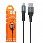 Cablu USB Hoco X38 Cool Type-C 1m pentru încărcare și transfer