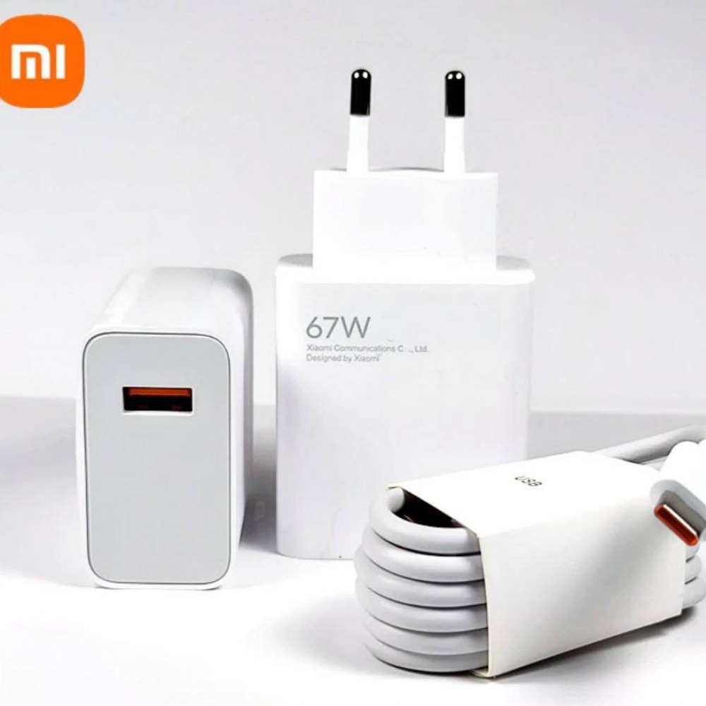 Încărcător Xiaomi 67w (bloc și cablu)