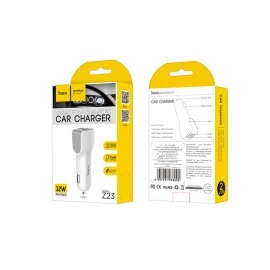 Încărcător auto Hoco Z23 Grand Style cu 2 porturi USB