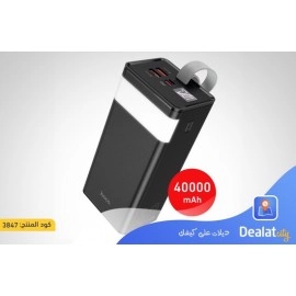 Baterie portabilă Hoco J86 Powermaster 40000mAh cu afișaj LED