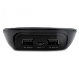 Încărcător wireless Budi cu 3 porturi de încărcare simultană