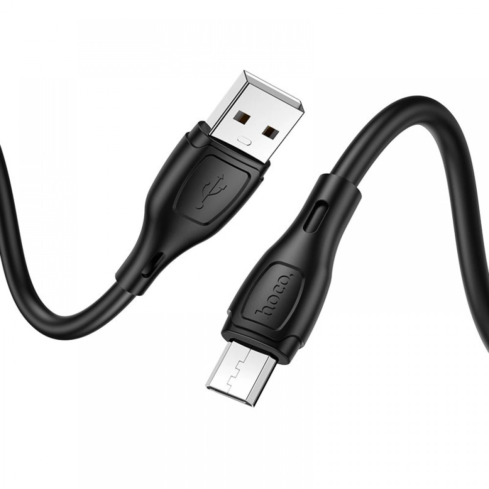 Cablu de date și încărcare Hoco X61 Ultimate Micro 1m negru