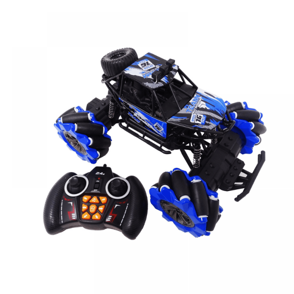 Mașină de curse cu suspensii Drift Climbing CAR albastră cu telecomandă