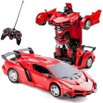 Mașină Transformer Robot Glorious Mission cu telecomandă 2.4 GHz