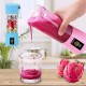 Blender portabil UBX USB 2000 mAh inox 380 ml 25W