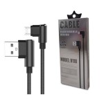 Cablu Micro USB PZX V118 3A unghi 90°