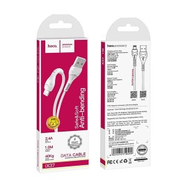 Cablul Lightning Hoco X37 USB pentru încărcare și sincronizare 2.4A