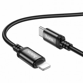 Cablu împletit Hoco PD 20W USB-C la Lightning 1m X89