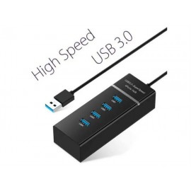 Hub USB 3.0 cu 4 porturi și cablu 1,2 m viteză 5 Gbps