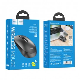 Mouse fără fir Hoco GM14 2.4G negru cu chip MX8650