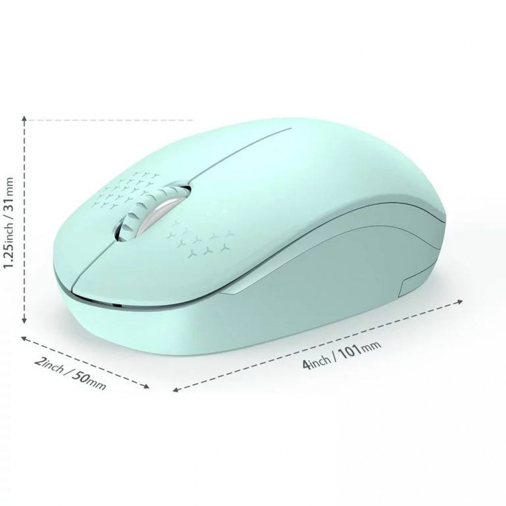 Maus fără fir 181 Turcuaz cu design ergonomic