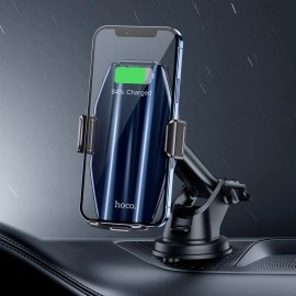 Suport Auto Hoco S45 cu încărcare wireless magnetică