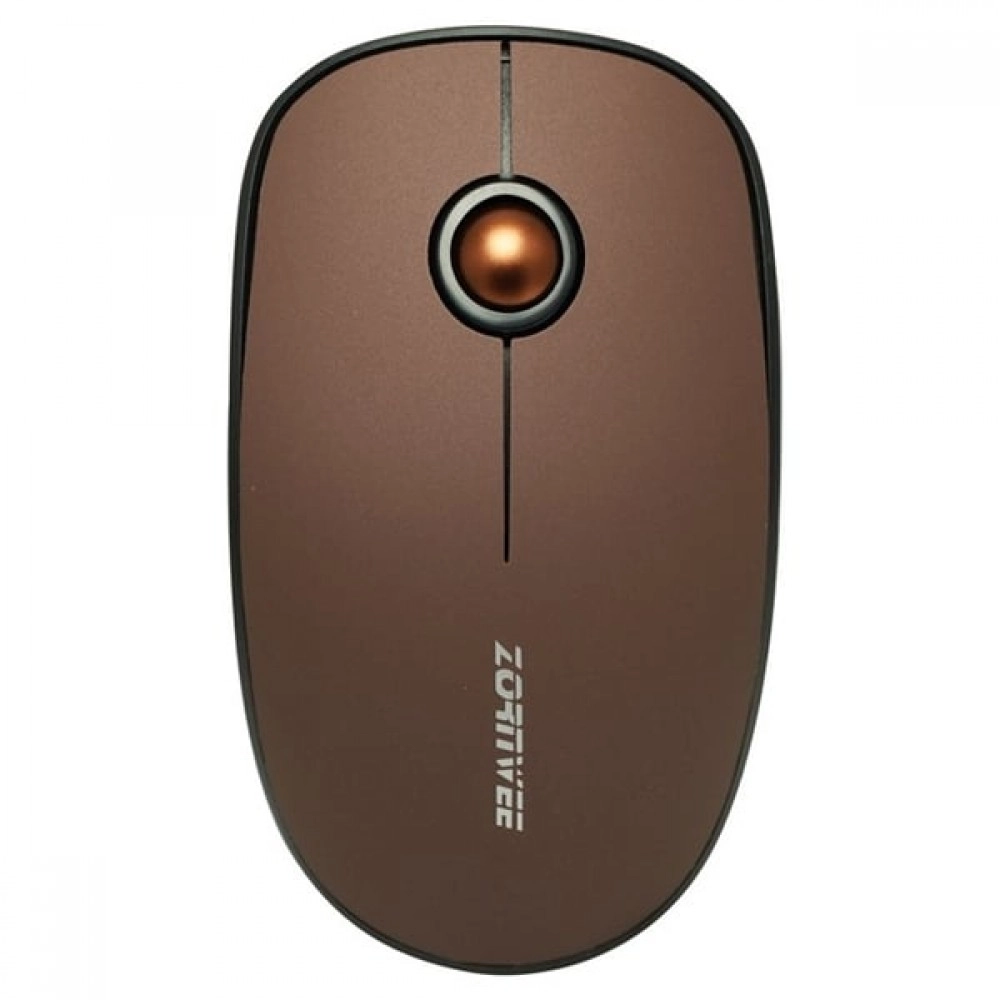 Mouse fără fir Zornwee W150 maro cu conexiune wireless