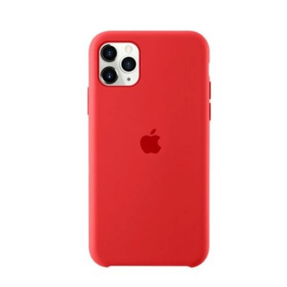 Husă silicon cu protecție pentru iPhone 11 roșie