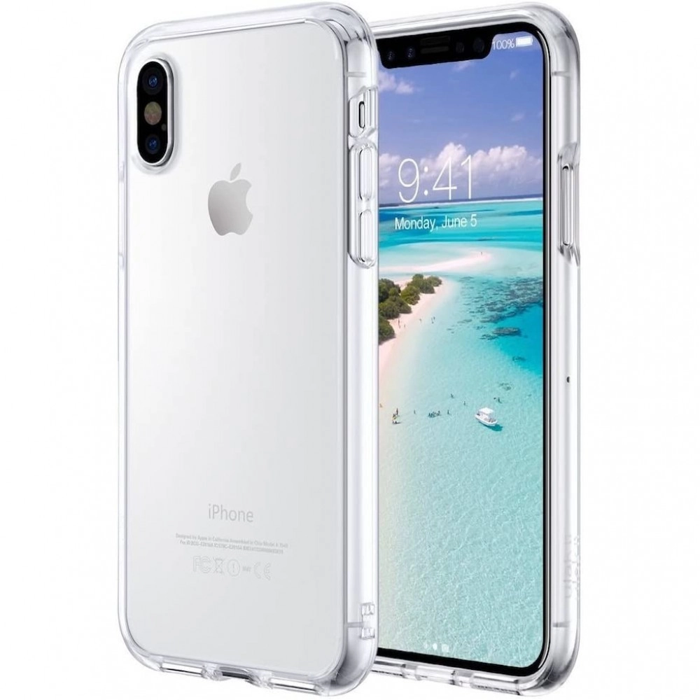 Husă transparentă de protecție fără logo pentru iPhone XS Max