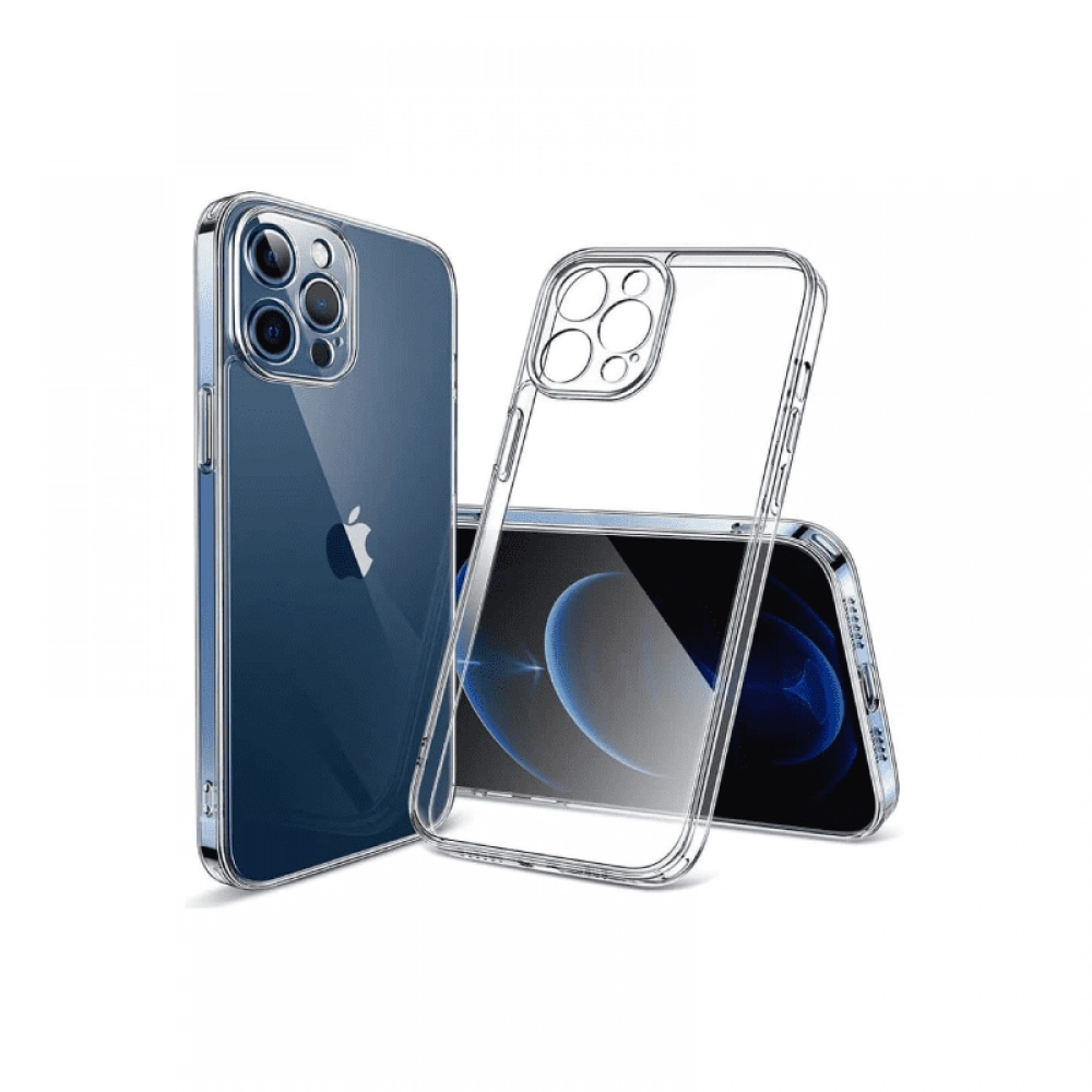 Husă silicon transparentă pentru iPhone 12 Pro Max