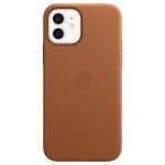 Husă piele naturală Apple MagSafe pentru iPhone 12 Pro Cafenie