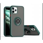Husă Techsuit Glinth cu inel pentru iPhone 12 Pro Max Verde