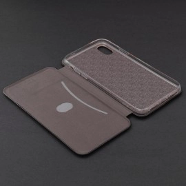 Husă carte neagră cu magnet pentru iPhone XS Max