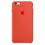 Husă silicon roșu pentru Apple iPhone 6S+ rezistentă la șocuri