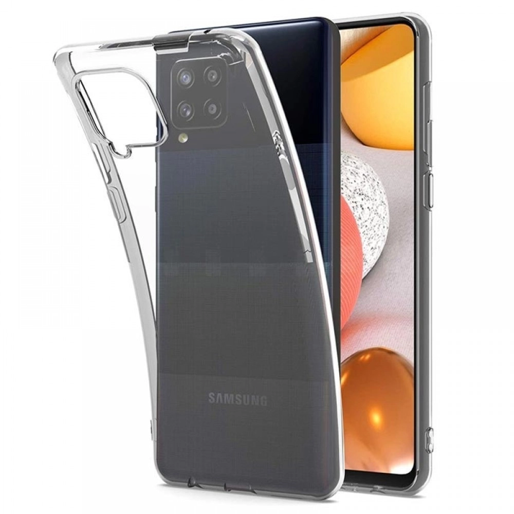 Husă spate silicon transparentă pentru Samsung Galaxy A42 5G