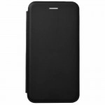 Husă Flip Carte Neagră Compatibilă iPhone 11 cu Protecție Magnetică