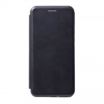 Husă flip neagră din piele ecologică pentru Samsung Galaxy A7