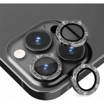 Set sticlă protecție obiectiv iPhone 13 Pro sclipici gri