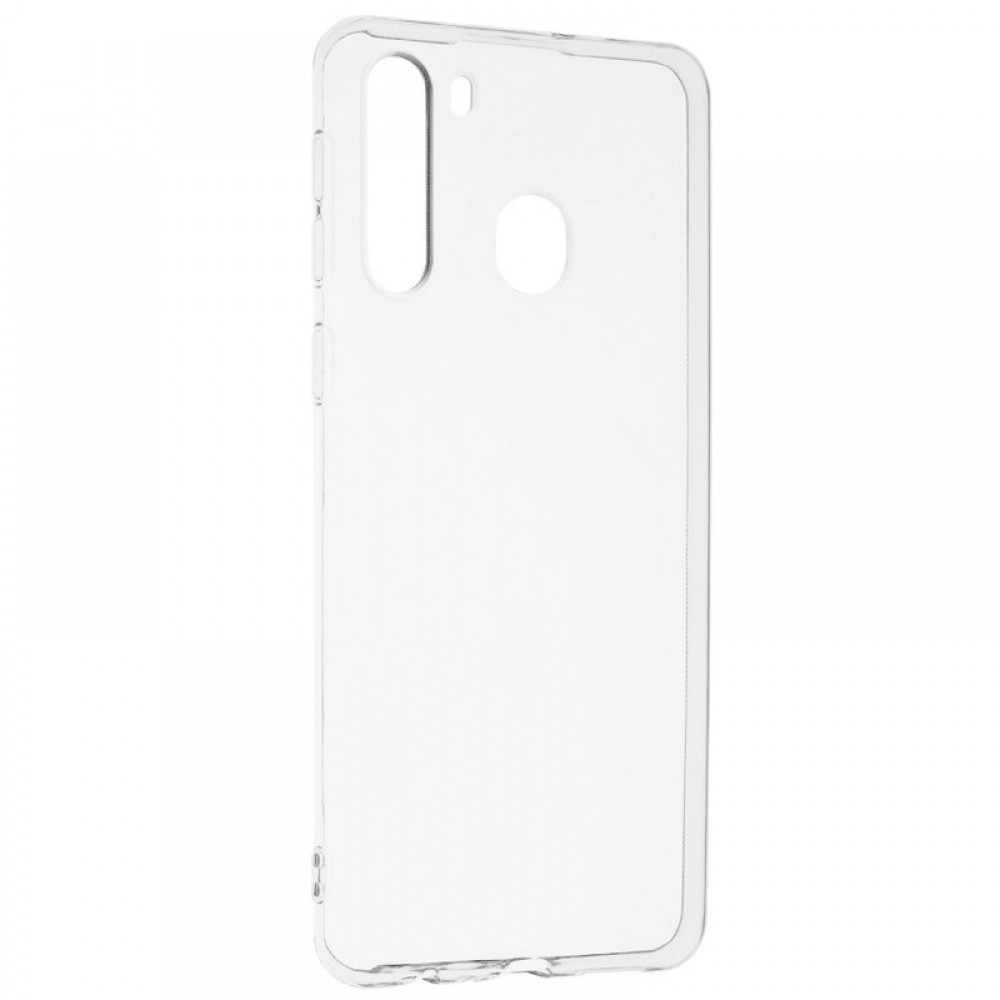 Husă silicon transparentă pentru Samsung Galaxy A21
