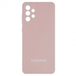 Husă spate Samsung Galaxy A33 5G Roz cu logo
