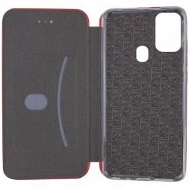 Husă Flip Cover Samsung Galaxy A21S din silicon și piele ecologică