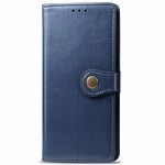 Husă carte cu buton pentru Samsung Galaxy A53 5G albastră