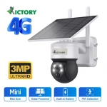 Cameră supraveghere rotativă 3MP 4G cu panou solar